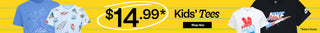Kids' Tees $14.99