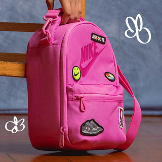 Pink Nike backpack