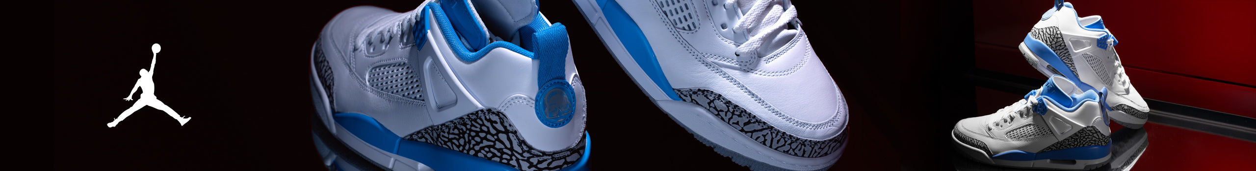Jordans shoe banner